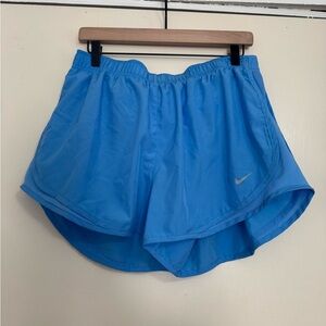 Nike Women's Sky Blue Running Shorts